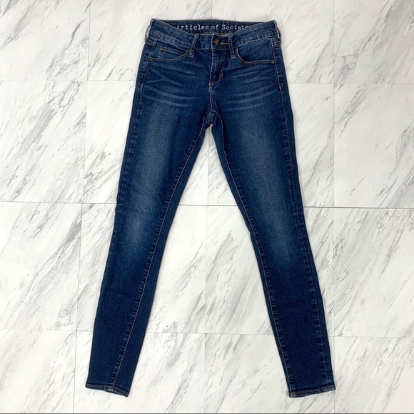 Articles of Society- Sarah Skinny Jeans Blue Moon - Picture 2 of 9